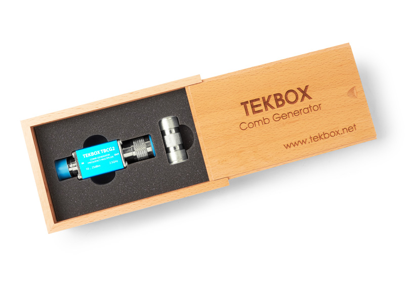Tekbox TBCG2 / Kamm-Generator/Frequenzmultiplikator passiv, Kammspektrum 1 MHz bis 2,5 GHz