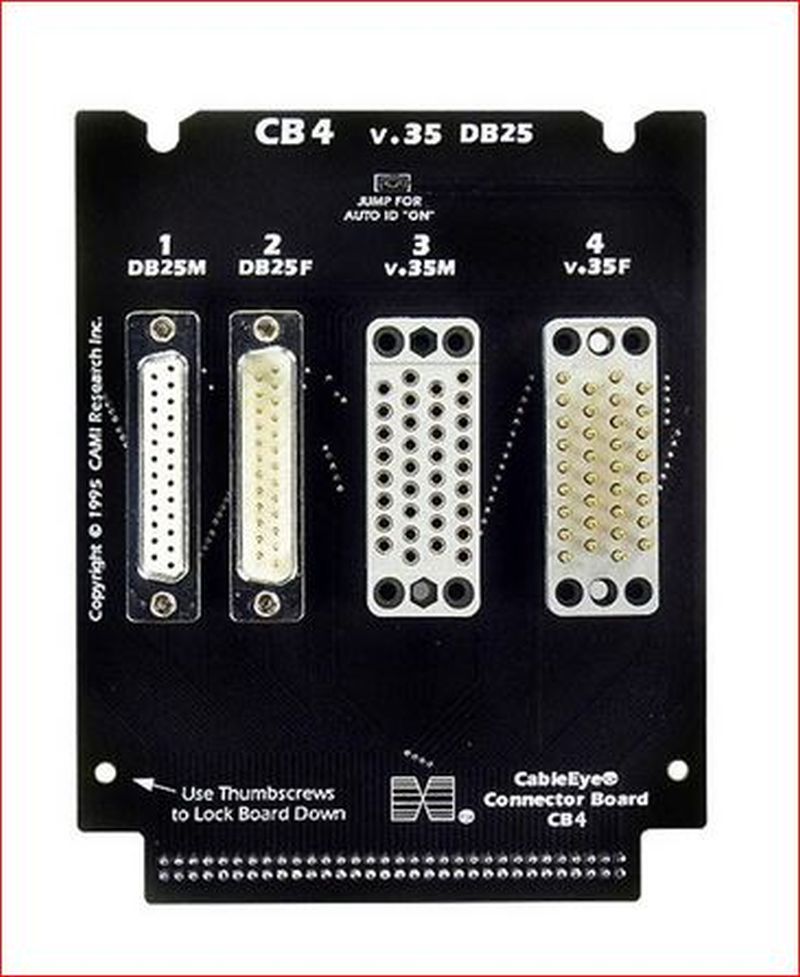 CableEye 734 / CB4 interface board (V.35, DB25)