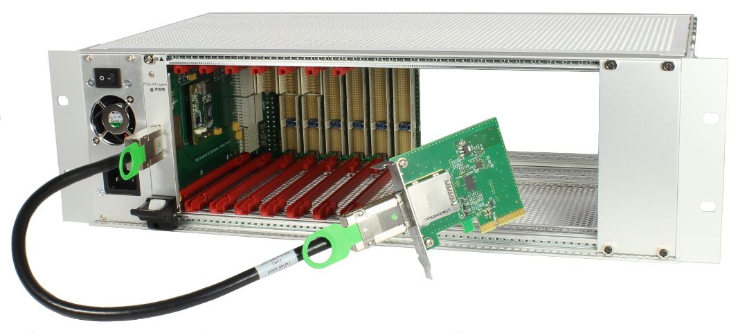 ALLDAQ x4-PCIexpress Expand System "Hybrid" DaisyChain