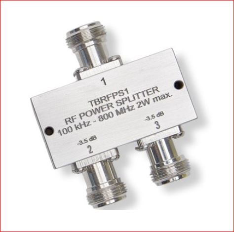 TekBox TBRFPS1 // Universeller 2-Wege-Leistungssplitter und Leistungskombinator 0,1-800MHz
