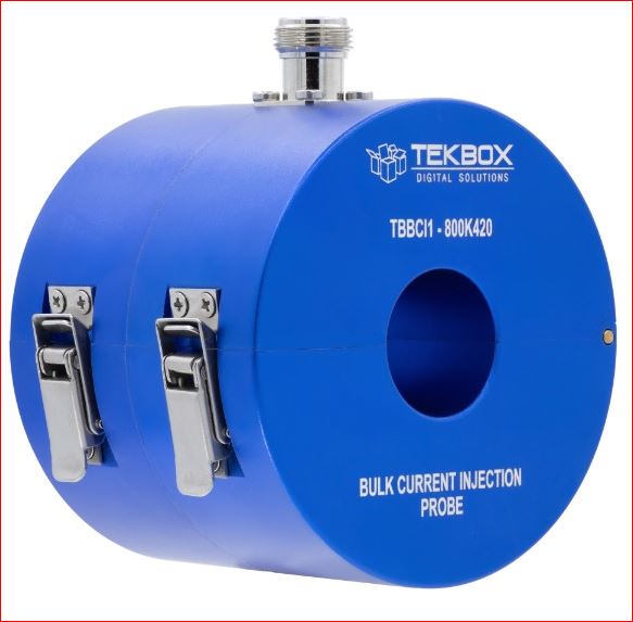 TekBox TBBCI1-800K420 Aufschnappbare Bulk-Strominjektionssonde für Kraftfahrzeuge, 500MHz