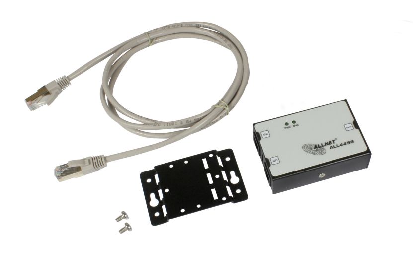 ALLNET MSR Sensor ALL4456 / Leakage Sensor / Detects water on the floor ‘Electronic unit only – additional sensors are required (see accessories)